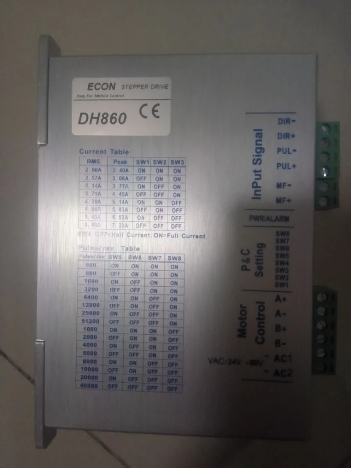 पोलैंड ग्राहक खरीद stepper मोटर नियंत्रक परीक्षण के लिए DH860